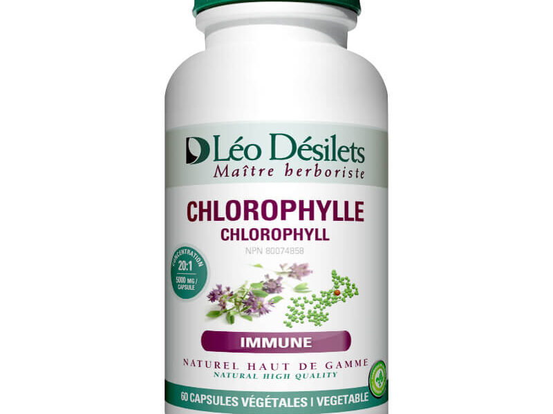 Chlorophylle Léo Désilet, 60 capsules