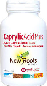 Caprylic acid plus-New Roots-60 capsules