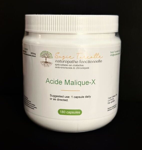 Acide-Malique-X, 650 mg, 180 capsules