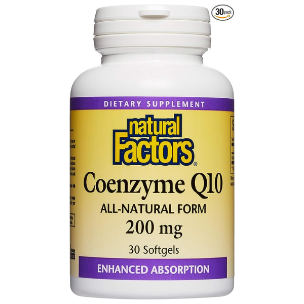 COQ10, 200 mg, NF 30 gélules