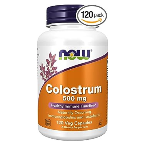Colostrum, Now 500 mg, 120 capsules