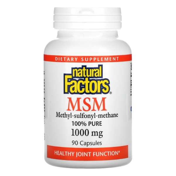MSM 1000 mg Natural factors 90 capsules