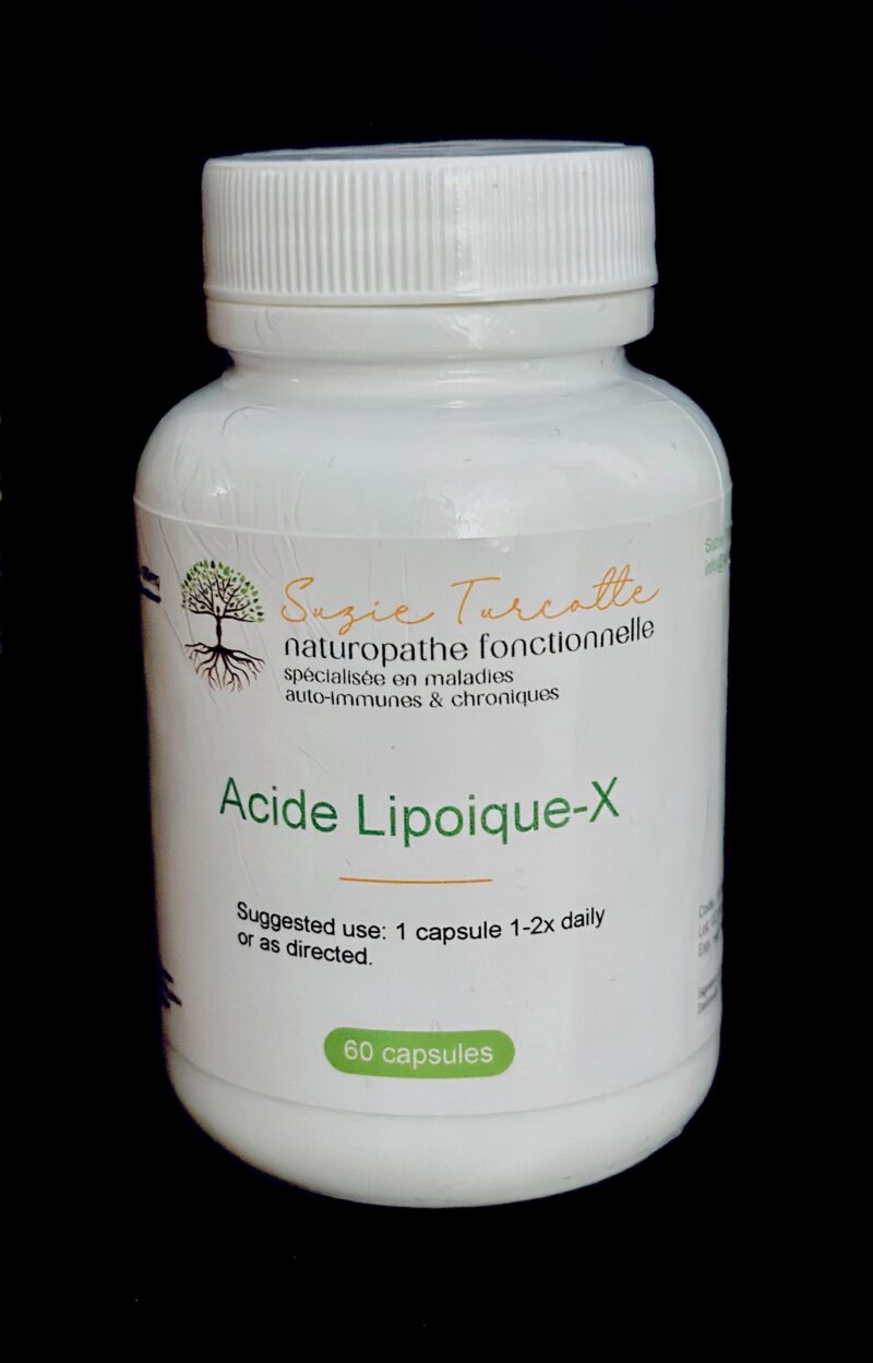 Acide lipoique-X, 60 capsules,100 mg