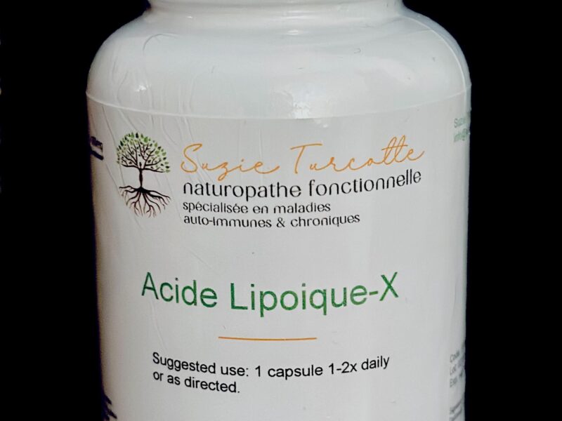 Acide lipoique-X, 60 capsules,100 mg