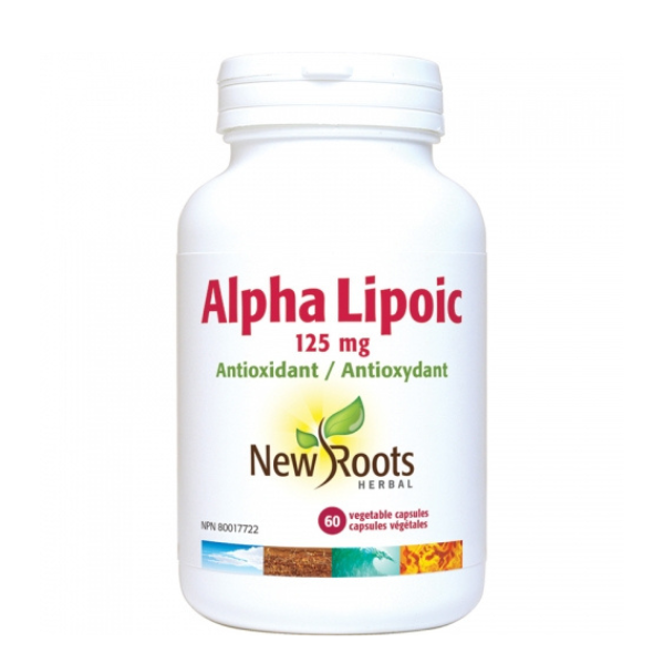 Acide alpha lipoique 125 mg NR 60 caps