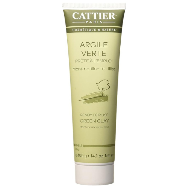 Argile verte tube 400 g Cattier