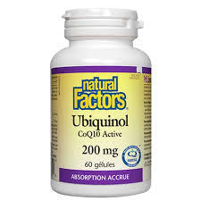 Ubiquinol CoQ10 (200mg - 60 gélules)